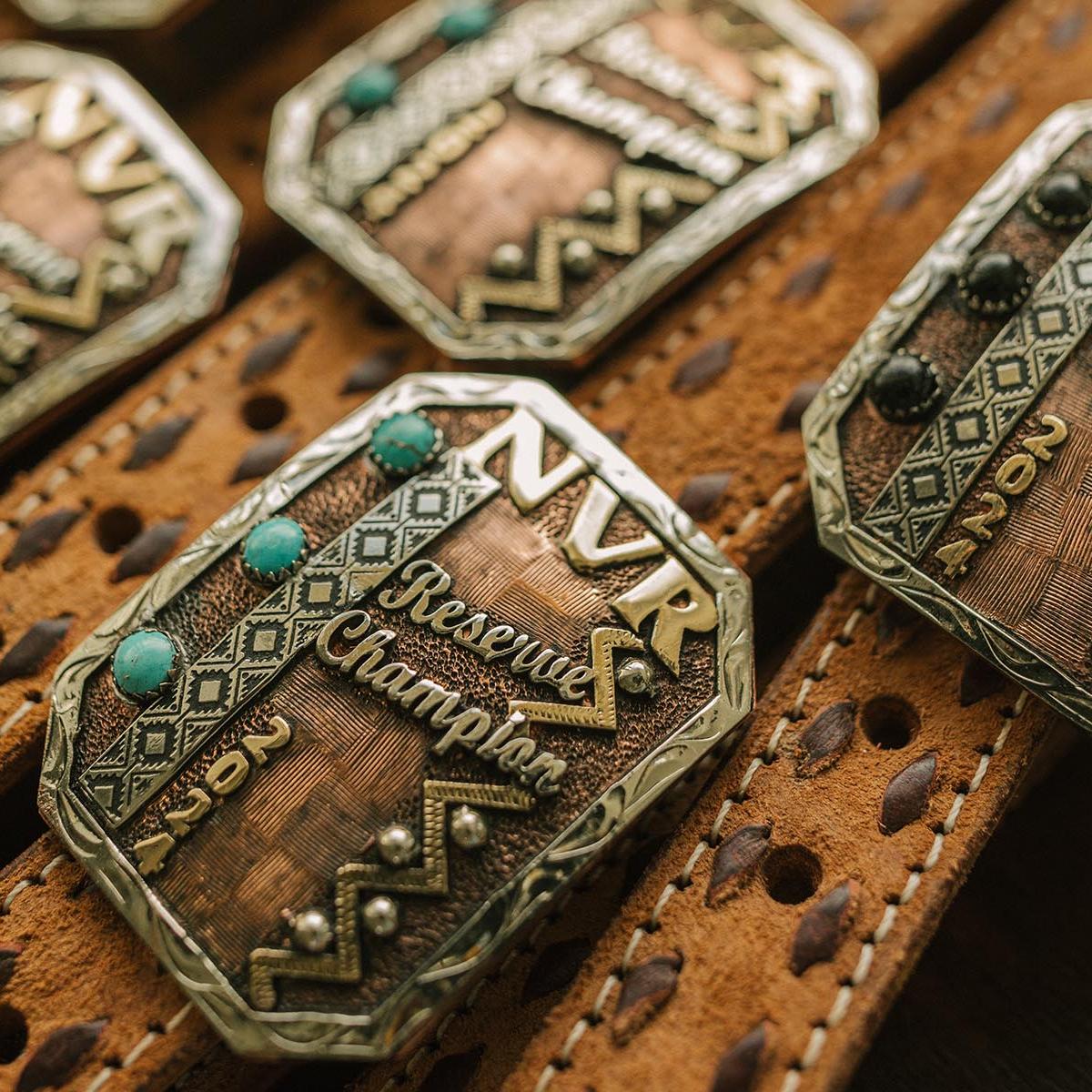 PasoRoblesphotographer-wickenburgaz-customsilver-TheRowdyRose-shelbycaitlinphotography Reserve Champion Cart Buckle