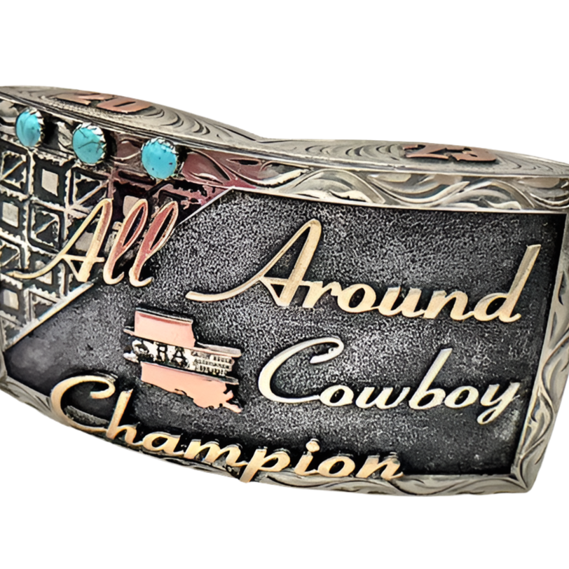 PasoRoblesphotographer-wickenburgaz-customsilver-TheRowdyRose-shelbycaitlinphotography-teamropingawards-headerandheelerbuckles-ropinawards-worldseriesroping