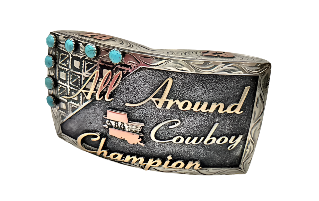 PasoRoblesphotographer-wickenburgaz-customsilver-TheRowdyRose-shelbycaitlinphotography-teamropingawards-headerandheelerbuckles-ropinawards-worldseriesroping