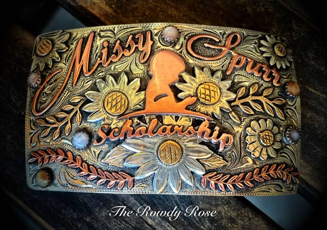 Buckle Style 105 The Rowdy Rose